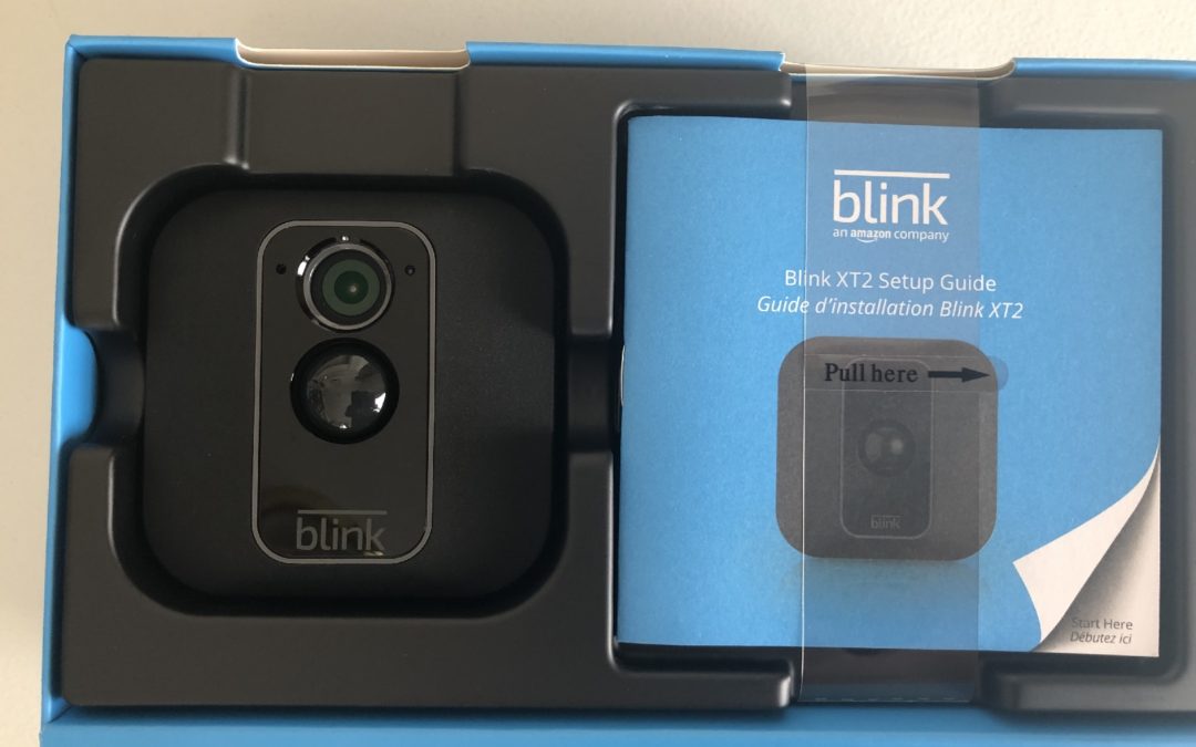 MONTAGE DE VOTRE CAMERA BLINK XT2